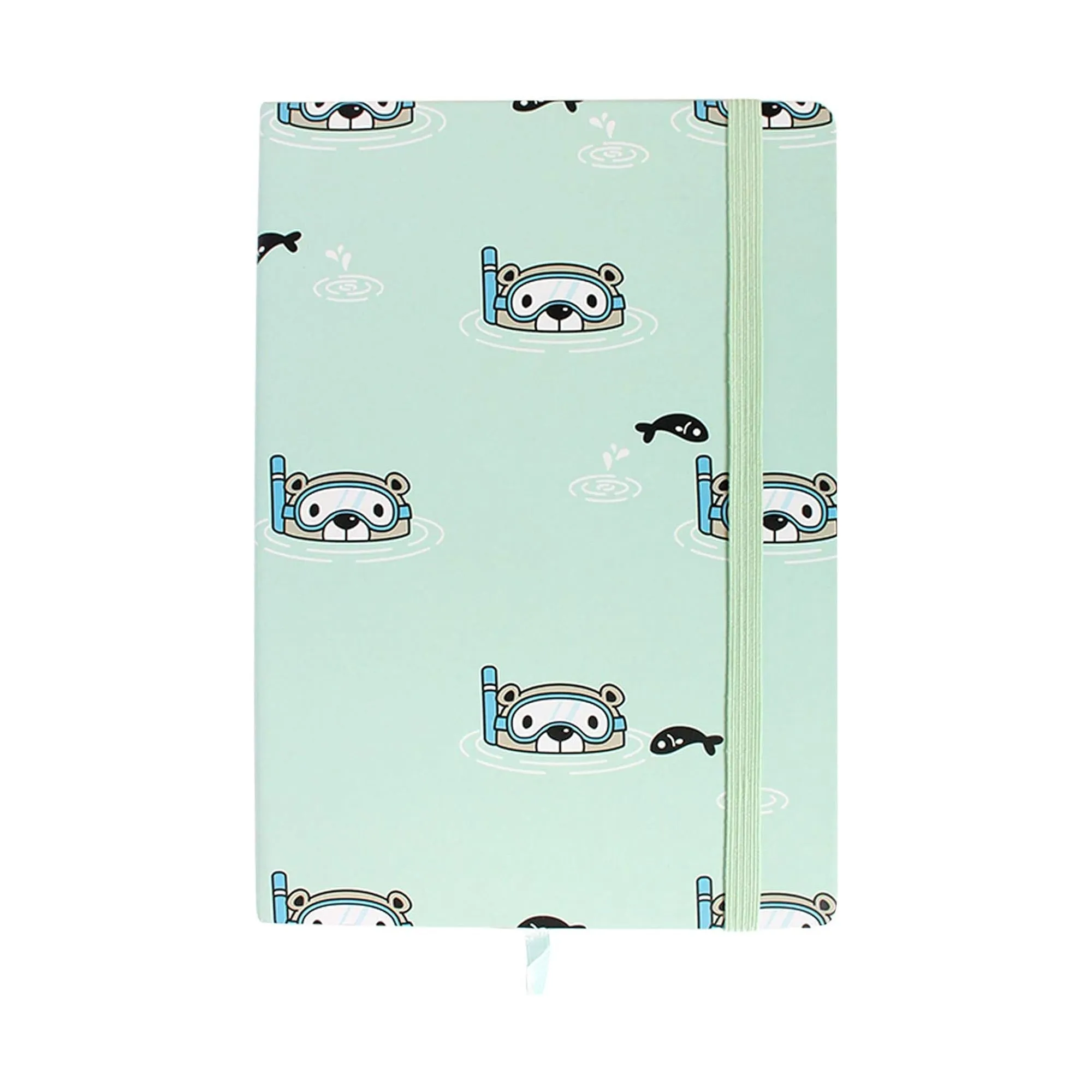 A5 Polar Bear Prints Hardback Notebook (Designs Available)