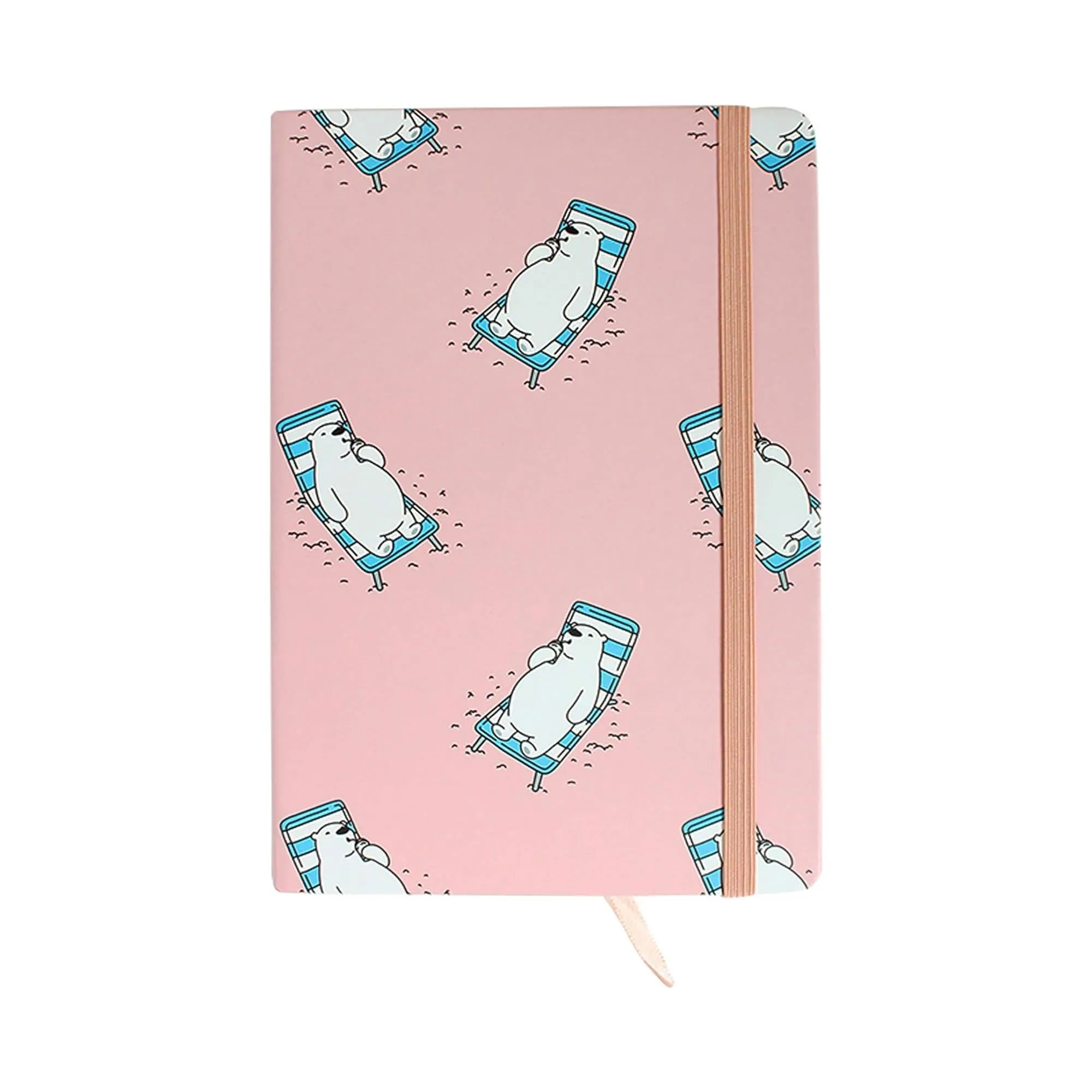 A5 Polar Bear Prints Hardback Notebook (Designs Available)