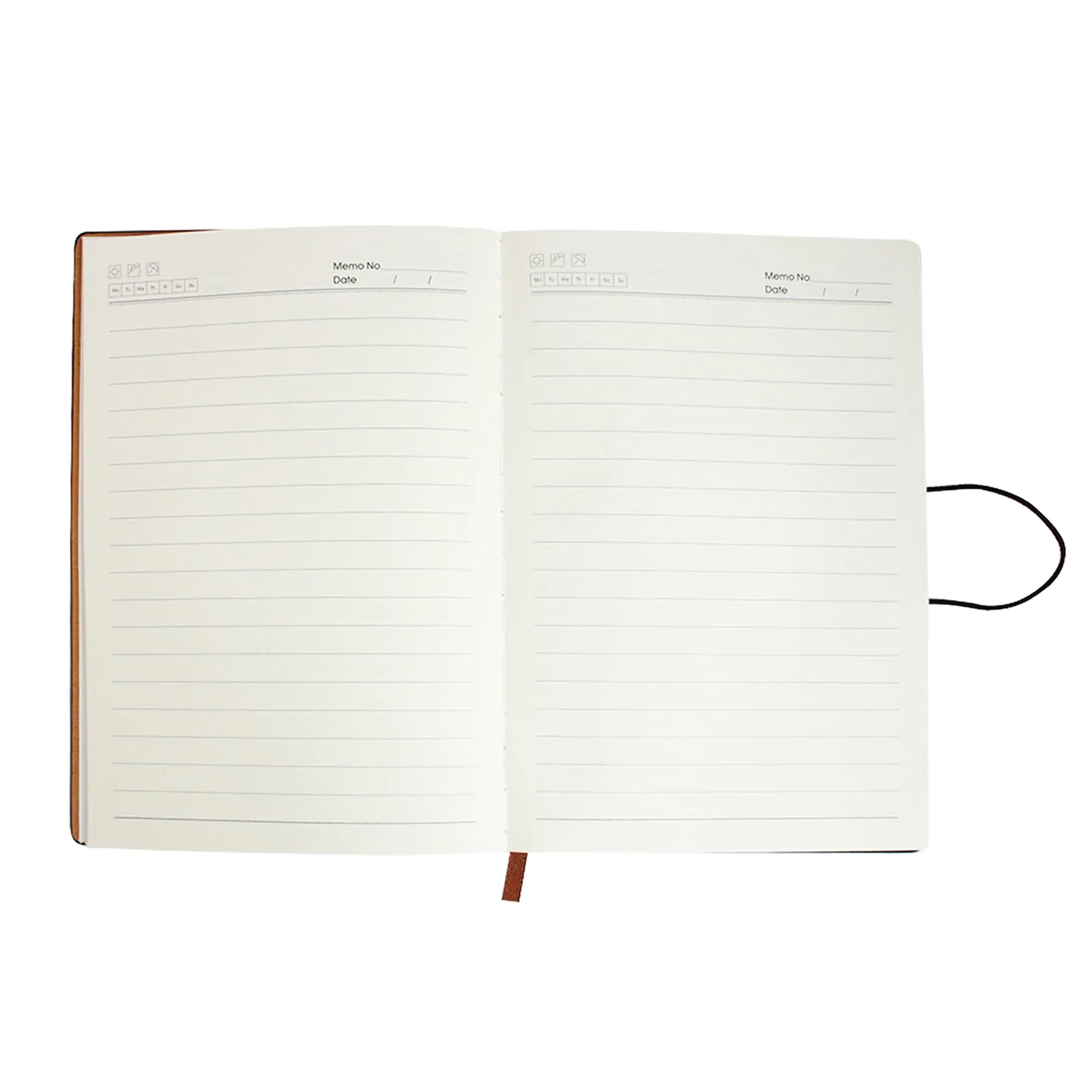 A5 PU Leather Hardback Notebook (Colours Available)