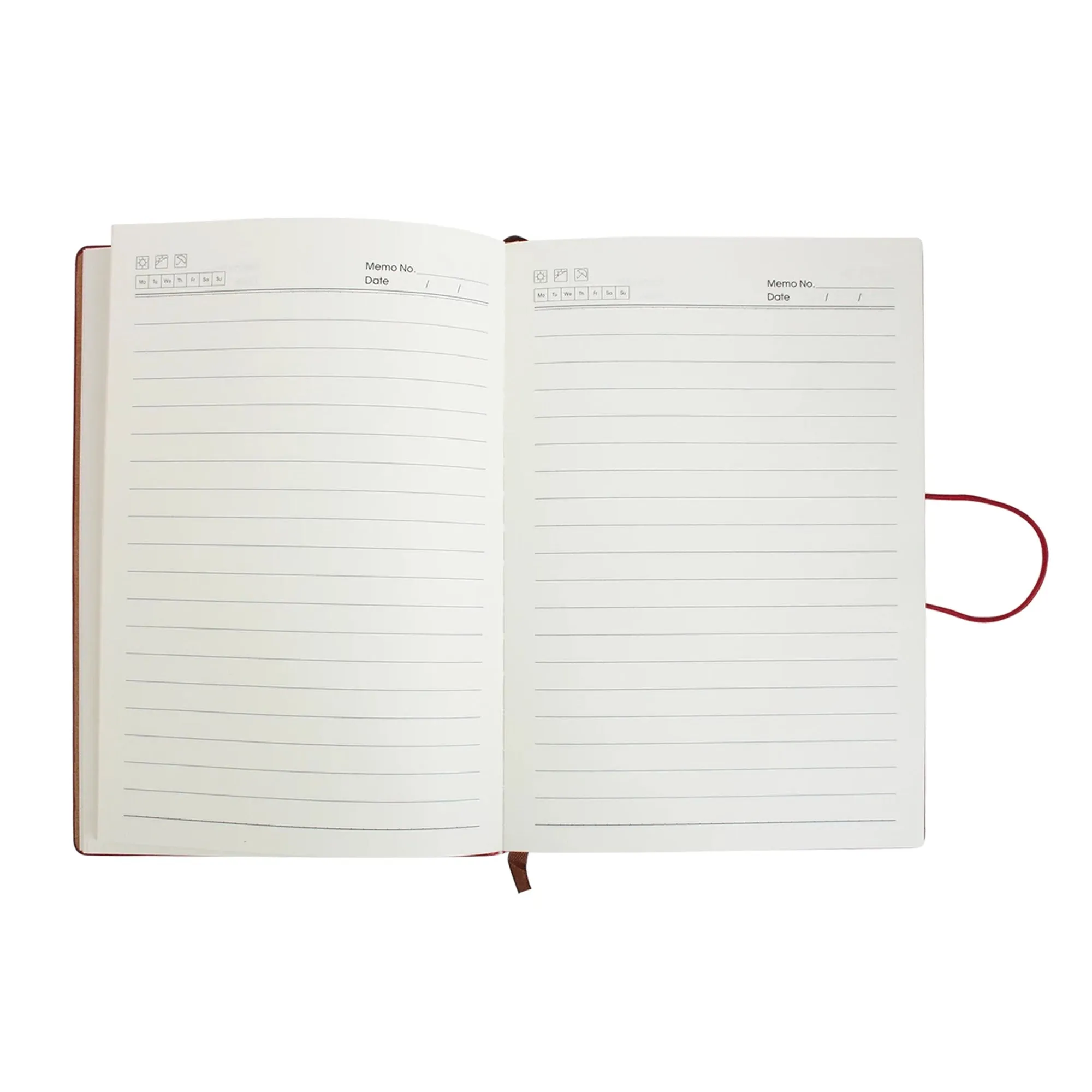 A5 PU Leather Hardback Notebook (Colours Available)