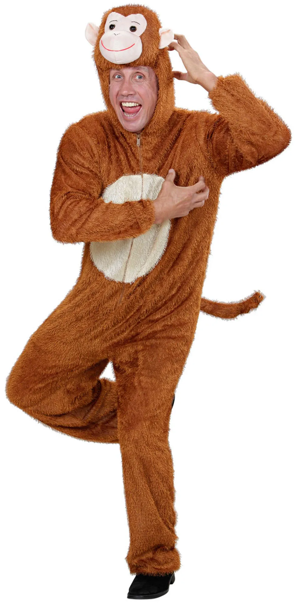 Affe Plüschkostüm Overall