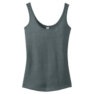 Alternative Apparel Women's Heather Deep Charcoal Runaway Blended Jersey Tank