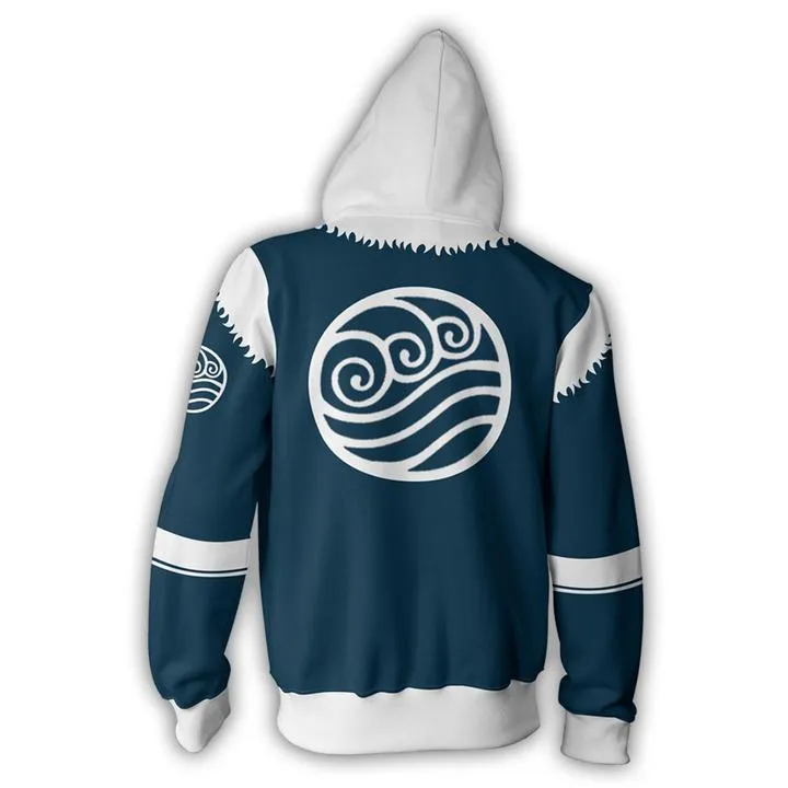 BFJmz Avatar：The Legend of Korra 3D Printing Coat Zipper Coat Leisure Sports Sweater Autumn And Winter