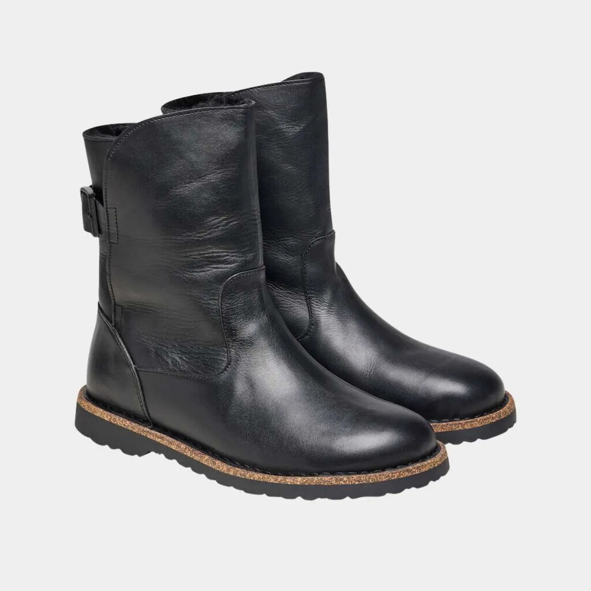 Birkenstock Uppsala Shearling Lena Black W