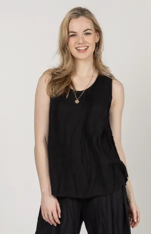 Black Texture Tank
