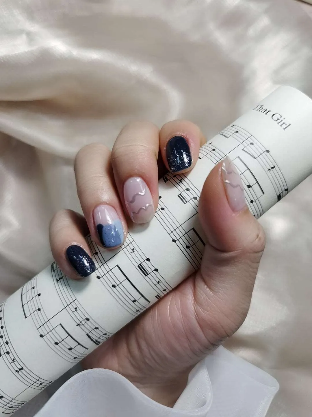 Blue Green Gel Nail Polish Set（SET12-12_8ML）