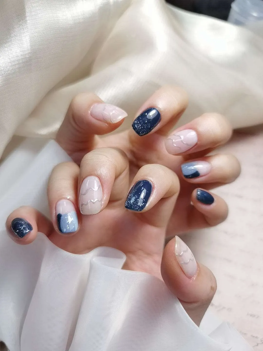 Blue Green Gel Nail Polish Set（SET12-12_8ML）