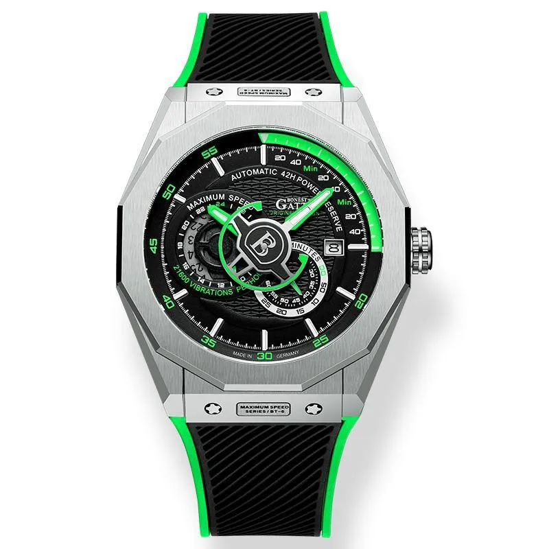 BONEST GATTI King's Speed Automatic Rubber Blue BG8601