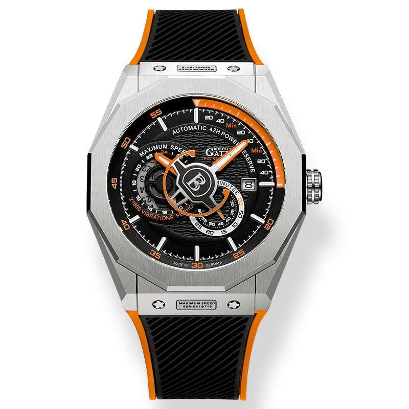 BONEST GATTI King's Speed Automatic Rubber Blue BG8601
