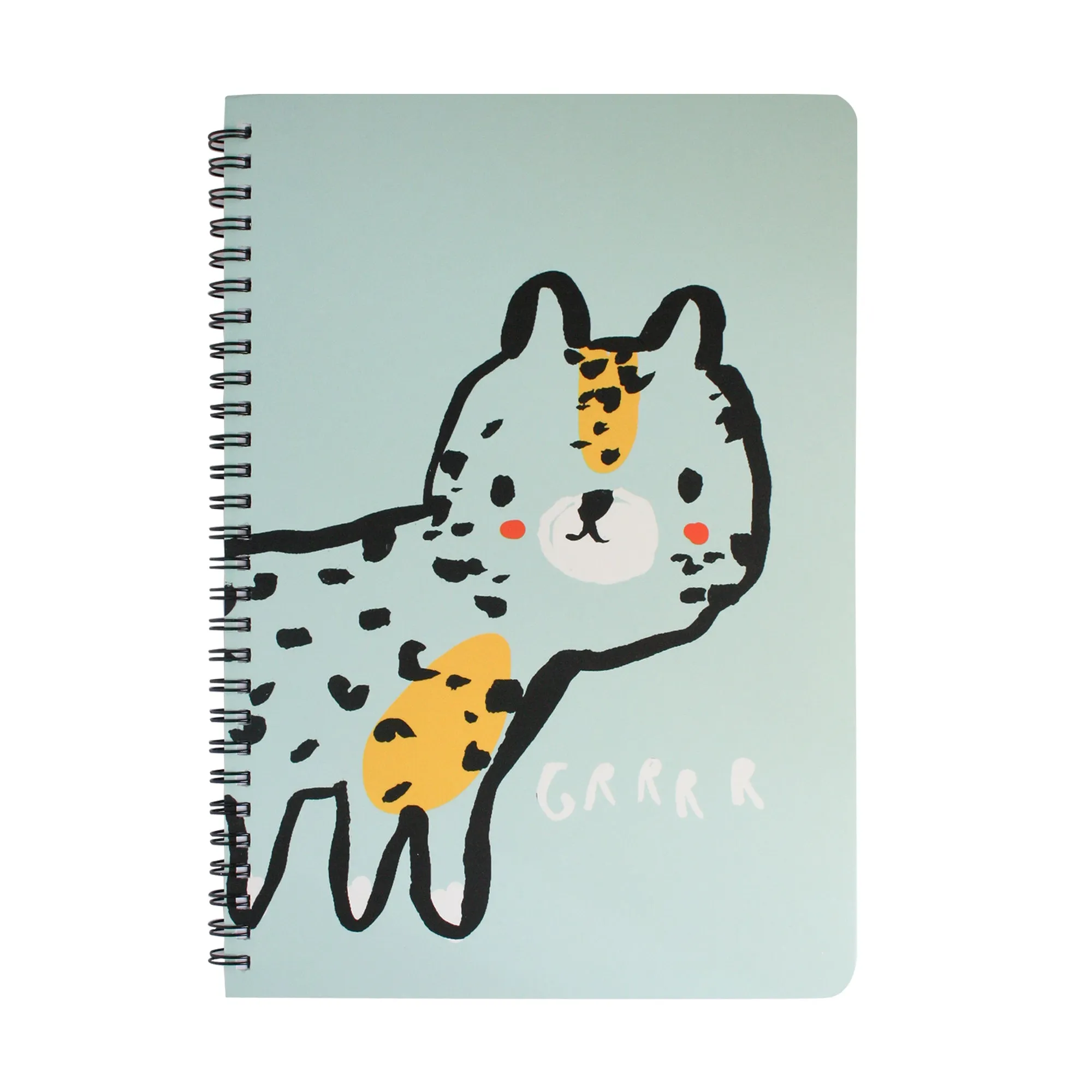 Cartoon Animal Spiral Bound Journal Notebook (Sizes & Designs Available)