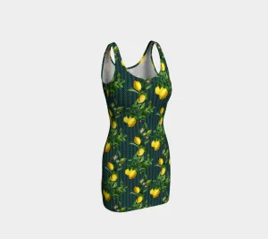 Citrus Grove Bodycon Dress
