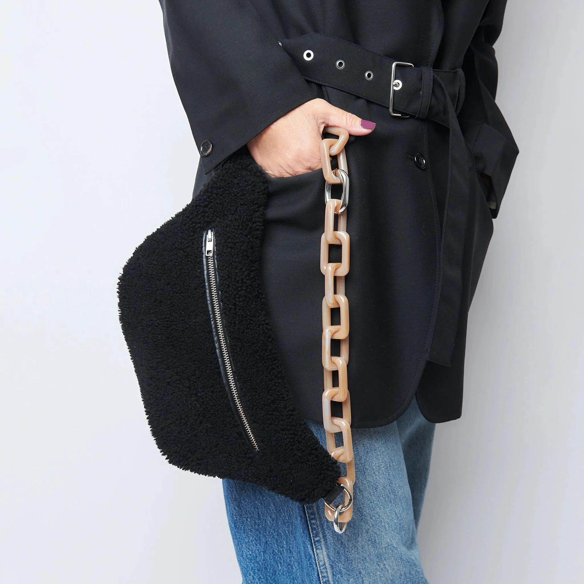 Cosy Belt Bag - Black