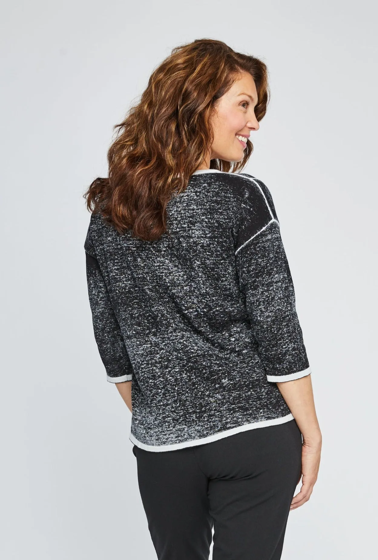 Exposed Seams Pullover