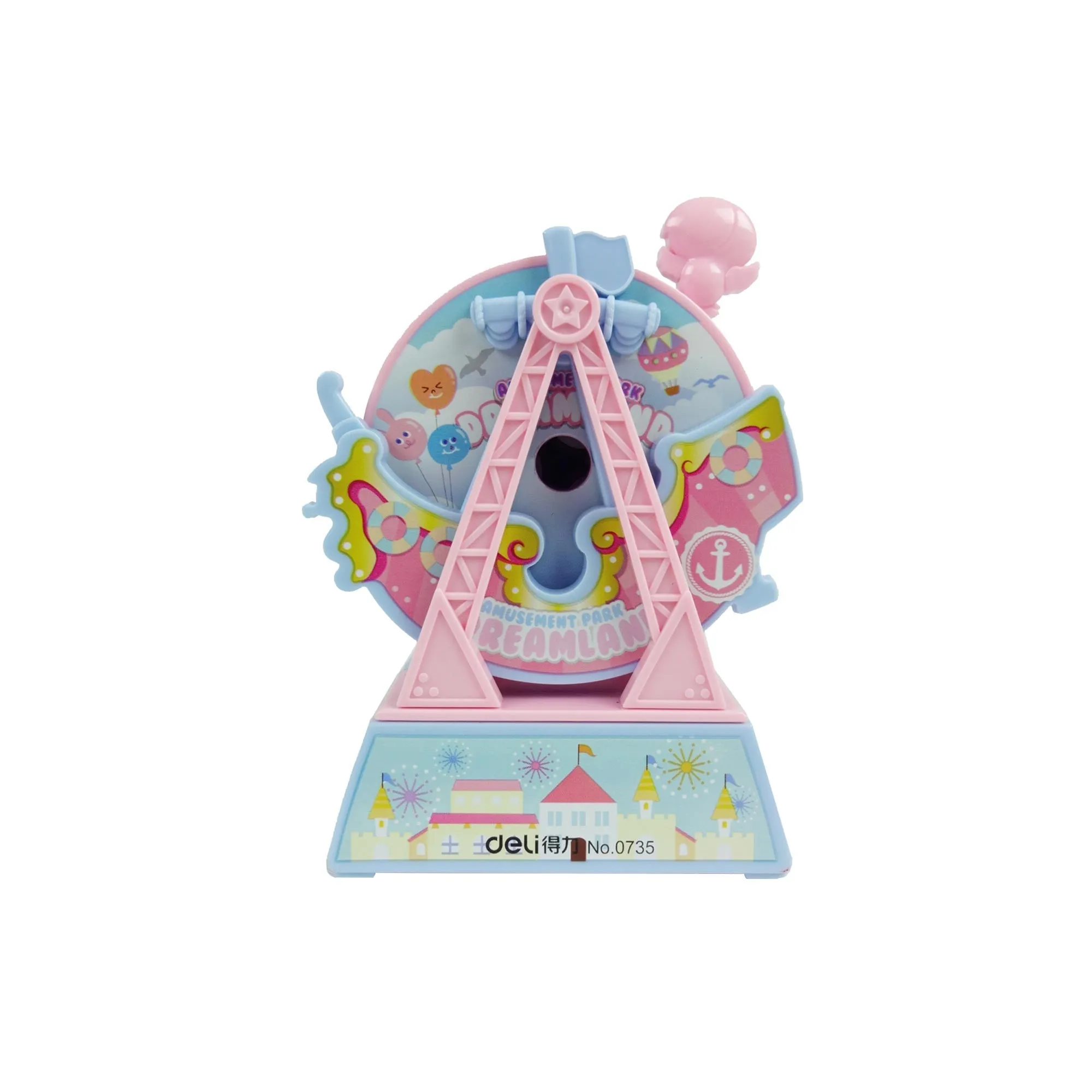 Ferris Wheel  Shaped Sharpener - 2 Colours