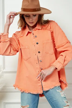 Frayed Shacket