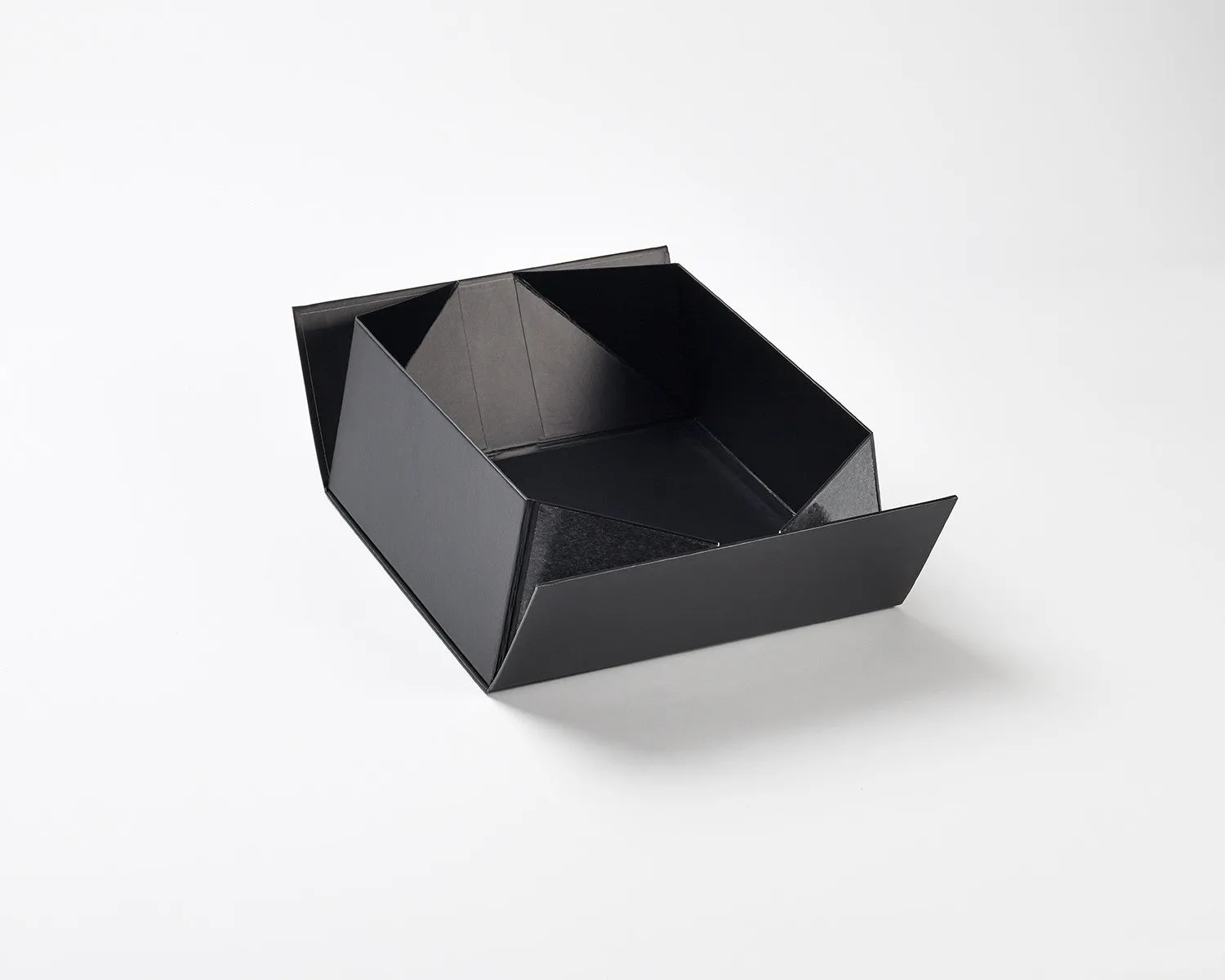 Medium Black Luxury Gift box tray and lid (Pack of 12)