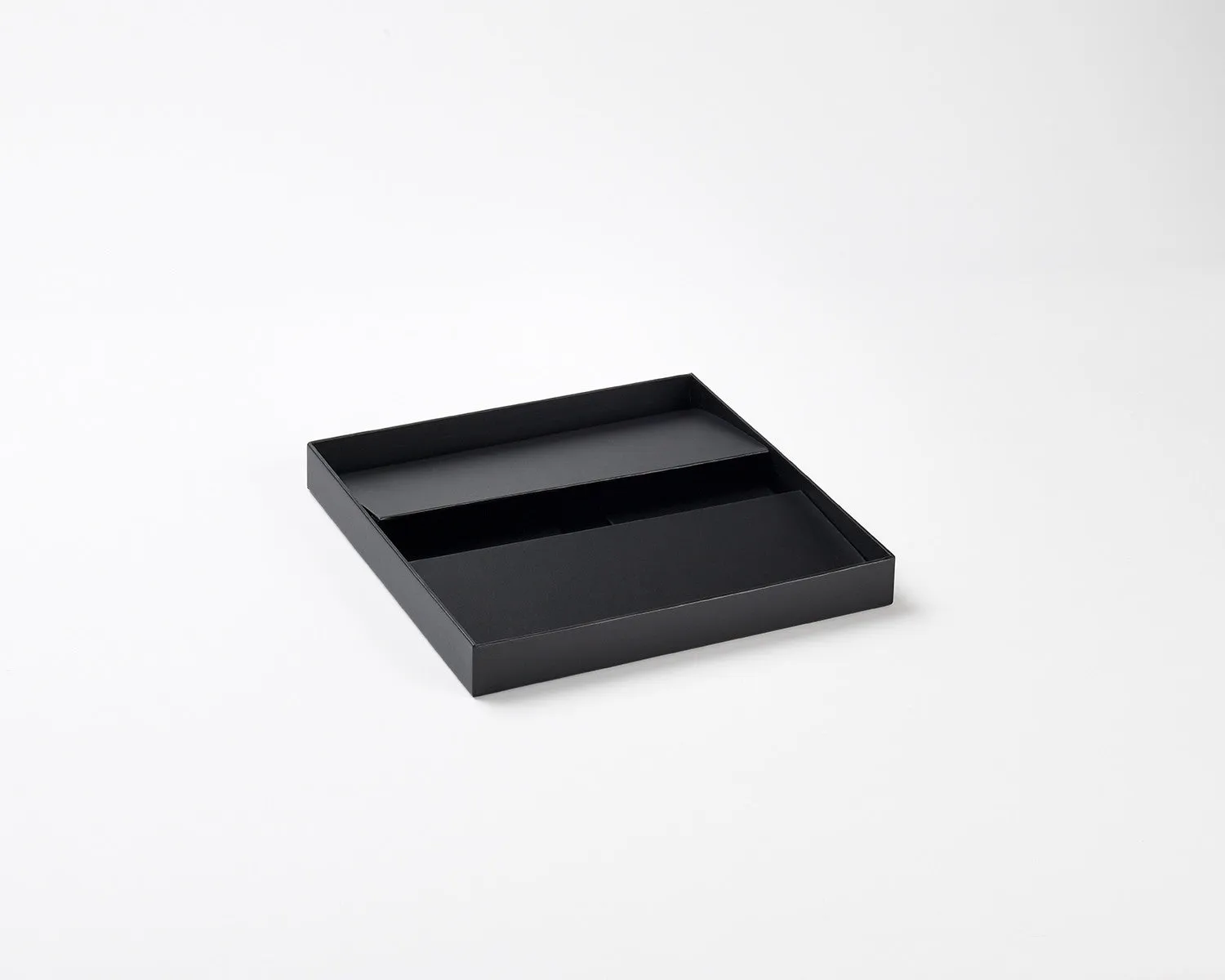 Medium Black Luxury Gift box tray and lid (Pack of 12)