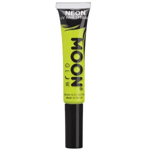Moon Glow Neon UV Hair Streak - Intense Yellow