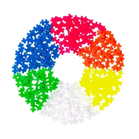 Plus-Plus Tube 240 Piece, Neon