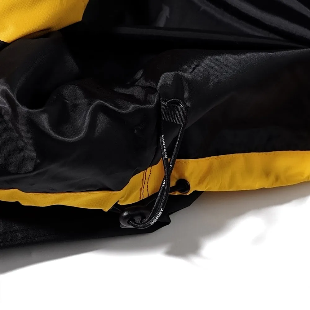 RETRO HOODED JACKET YELLOW