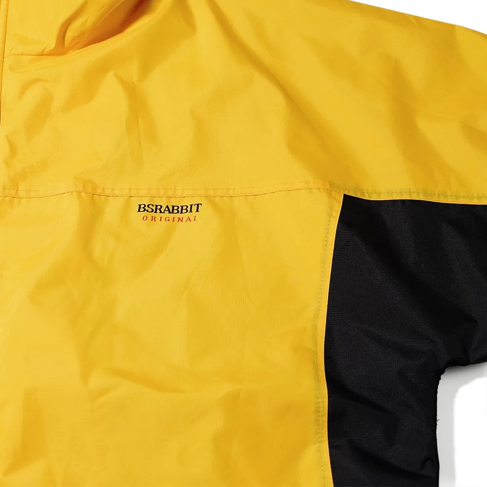 RETRO HOODED JACKET YELLOW