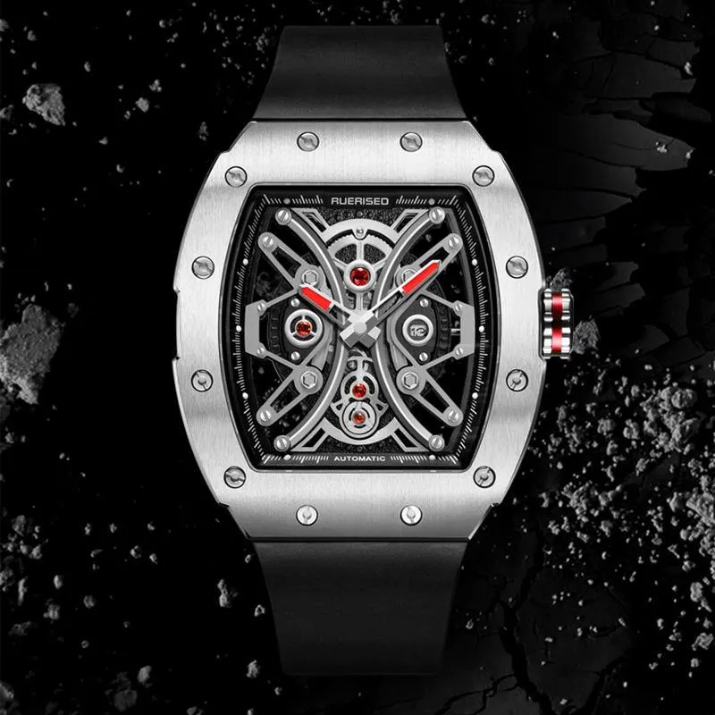 Ruerised Barrel-shaped Black MR-63001G