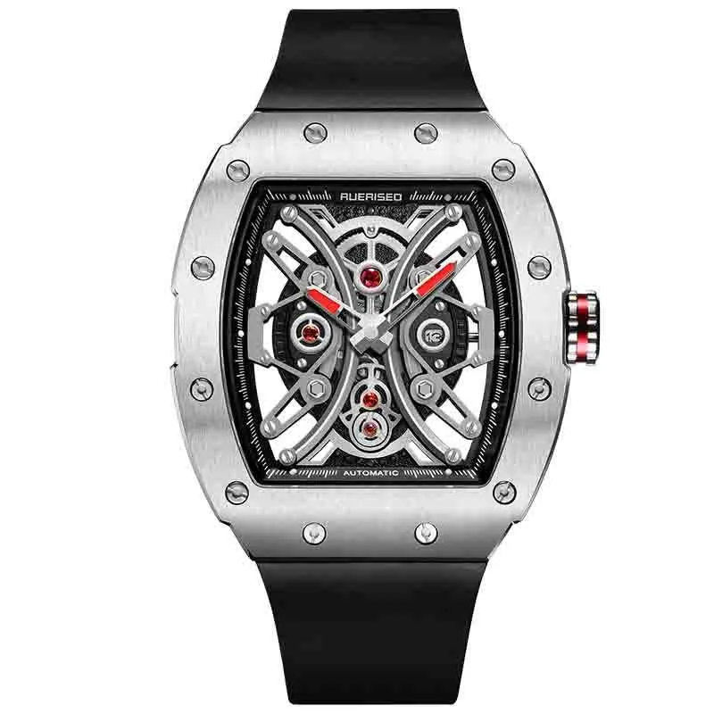 Ruerised Barrel-shaped Black MR-63001G