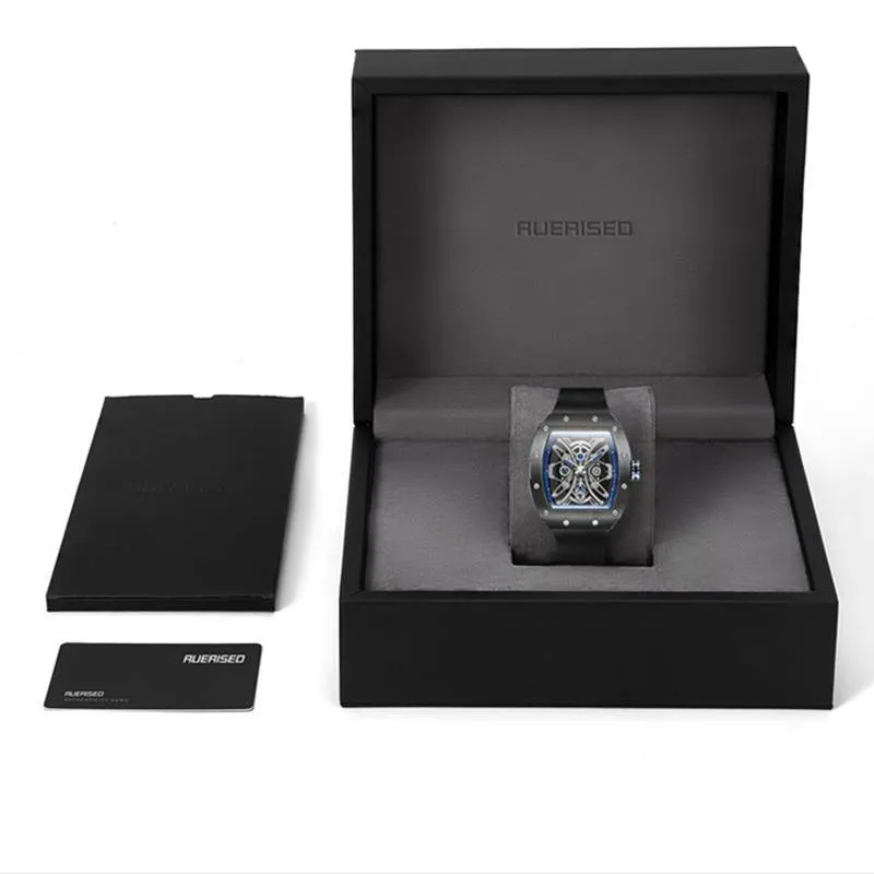 Ruerised Barrel-shaped Blue MR-63001G