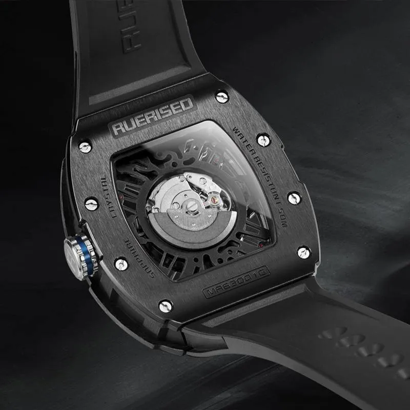 Ruerised Barrel-shaped Blue MR-63001G
