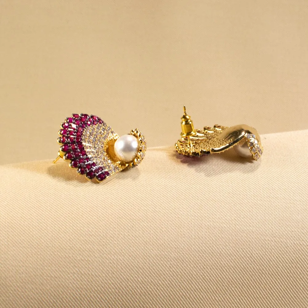 Shell Luxury Studs