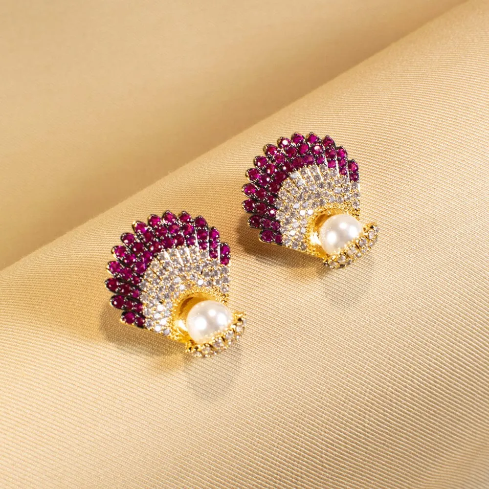 Shell Luxury Studs