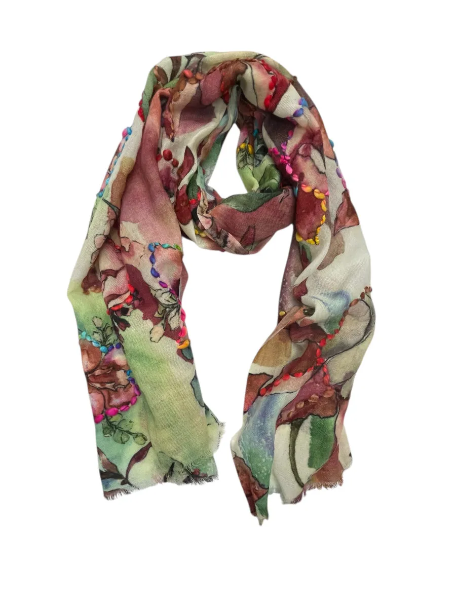 ZODA Pure Wool Scarf-Spring