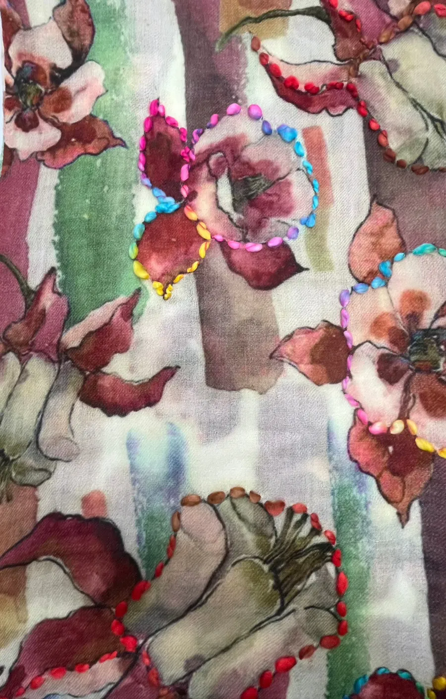 ZODA Pure Wool Scarf-Spring